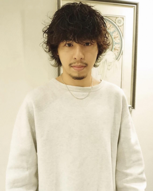 メンズスパイラルパーマ