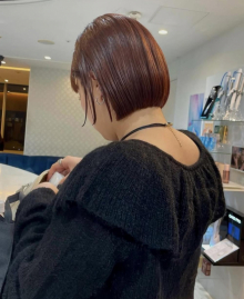 ボルドーにミニボブ◎