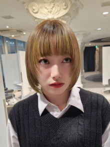 ボブも色々☆