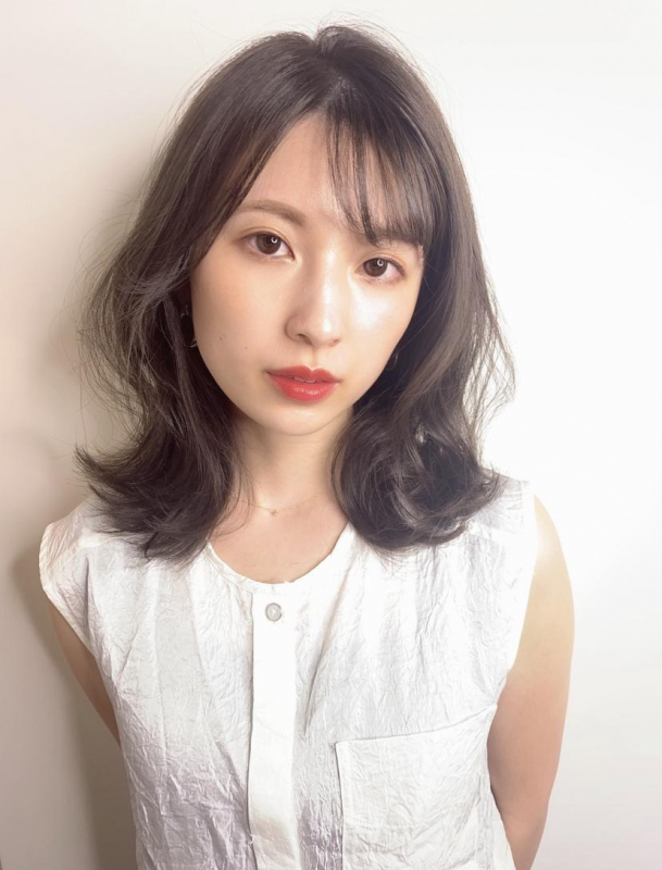 弱酸性パーマでSカール☆