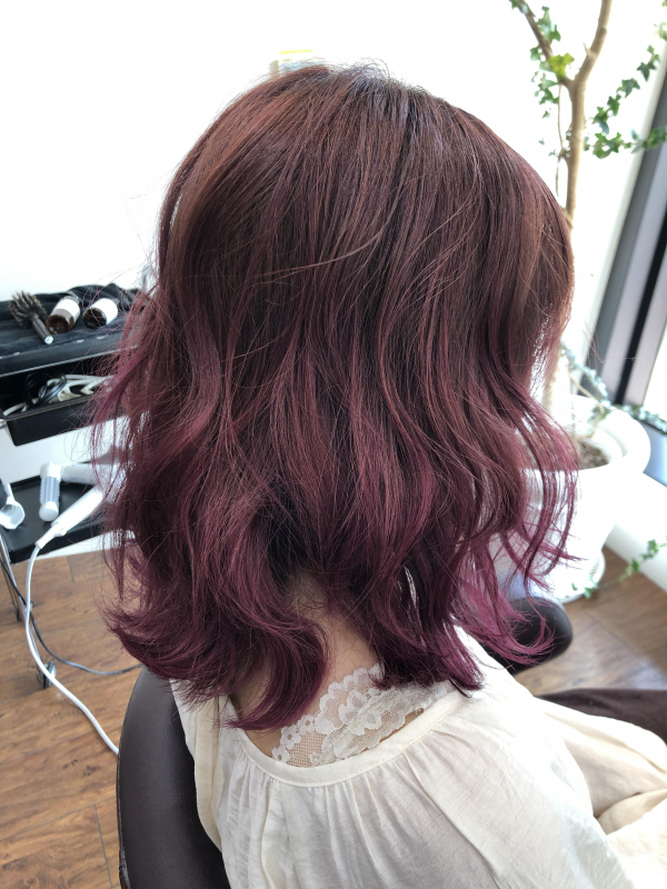 ピンクパープルカラー