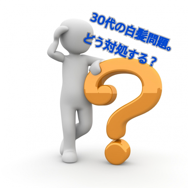【30代必見！！】白髪の原因と、白髪とどう付き合っていくか！現役美容師が解説します！