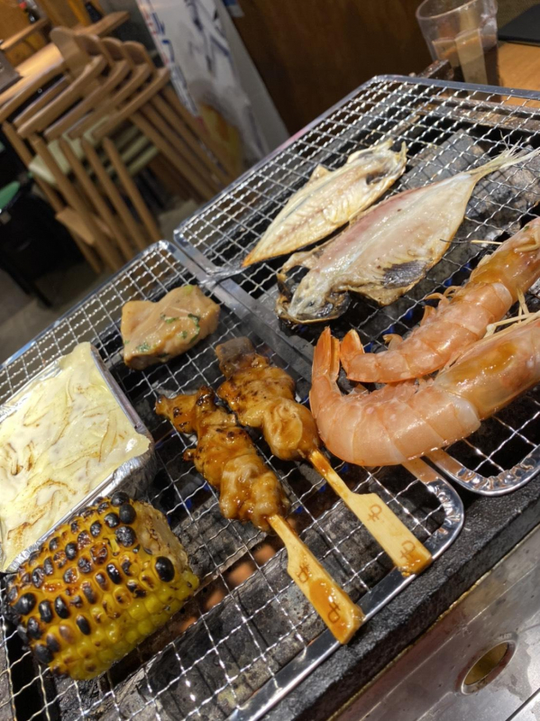 海鮮は最高です！
