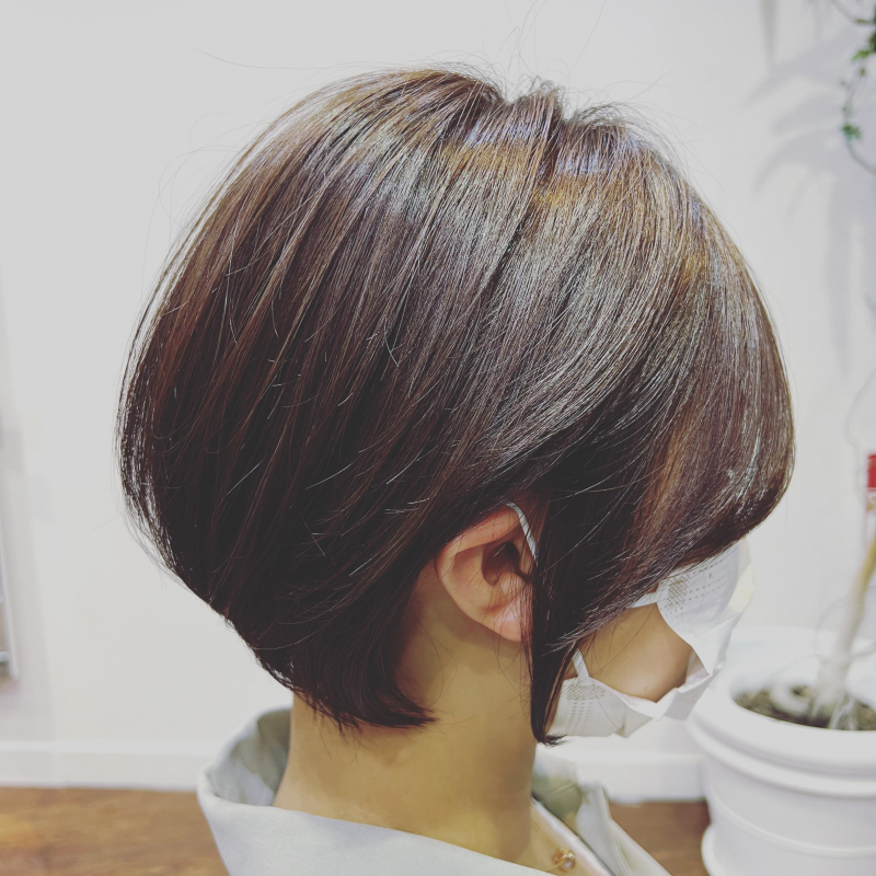 丸みショート