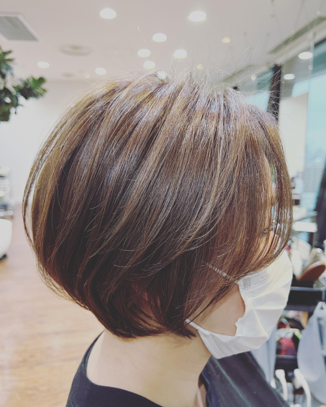 丸みショート