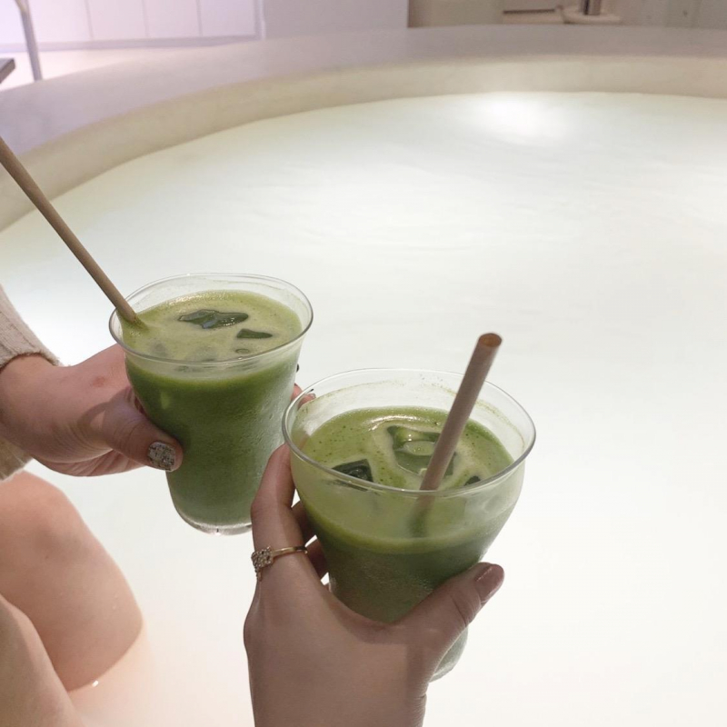 足湯カフェ