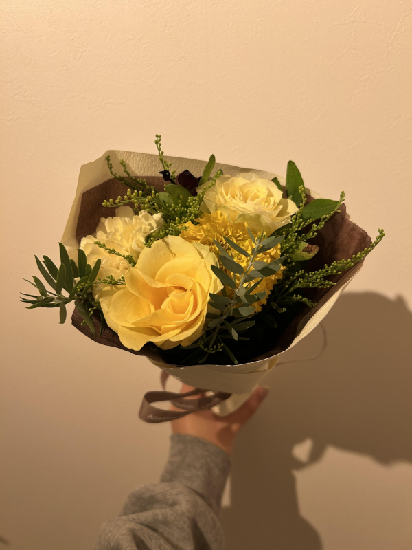 お花もらうとかわたし大人になった？