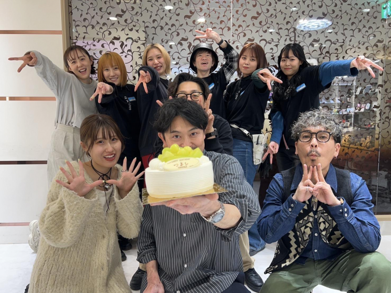 誕生日のお祝い