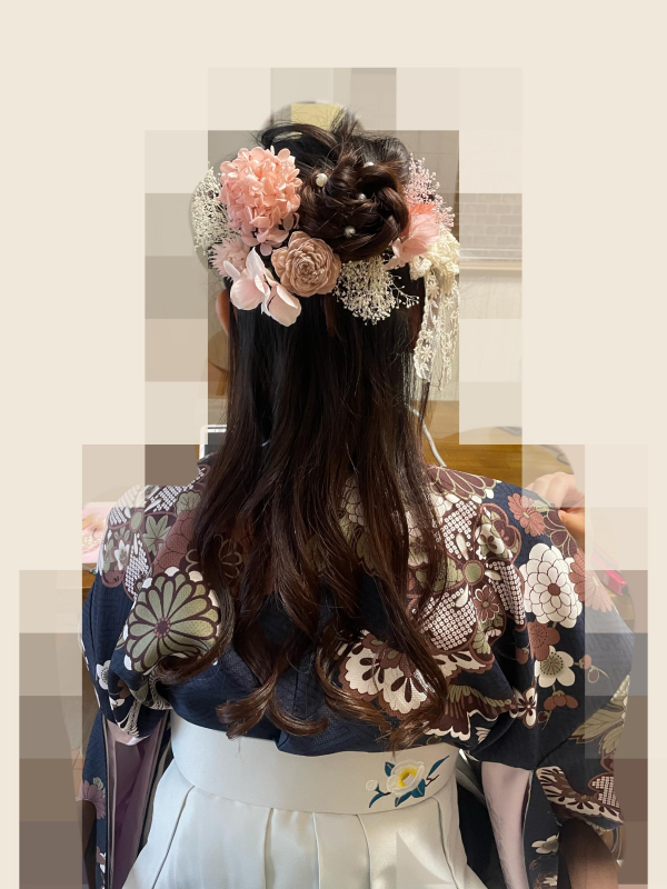 卒業式ヘアアレンジ