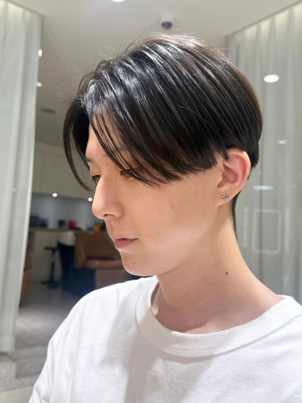 もはや王道！前下がりセンターパート
