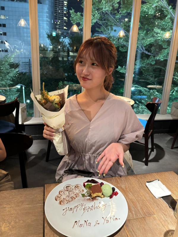 オシャレな誕生日でした^_^