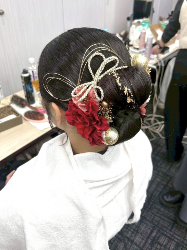 成人式のヘアメイク☆