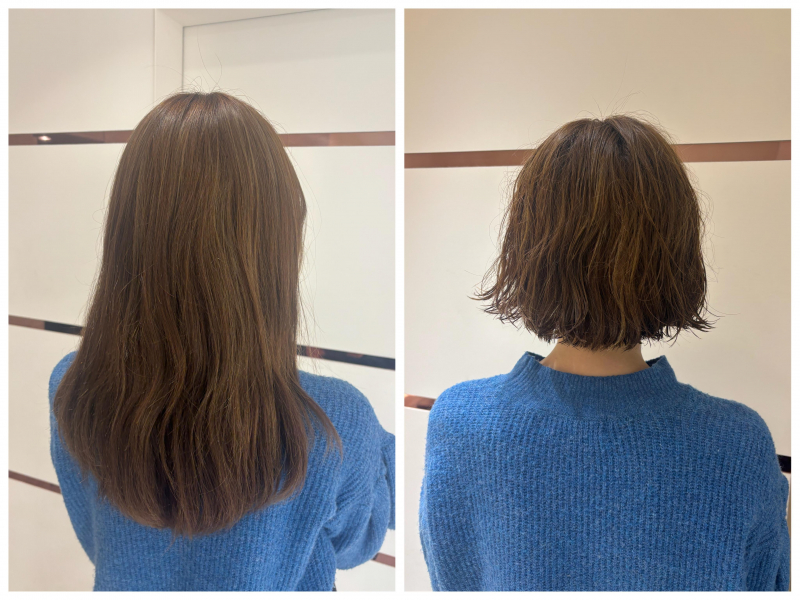 ばっさりカット☆