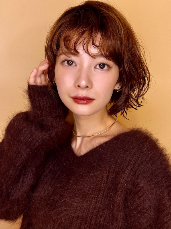 カジュアルパーマスタイル