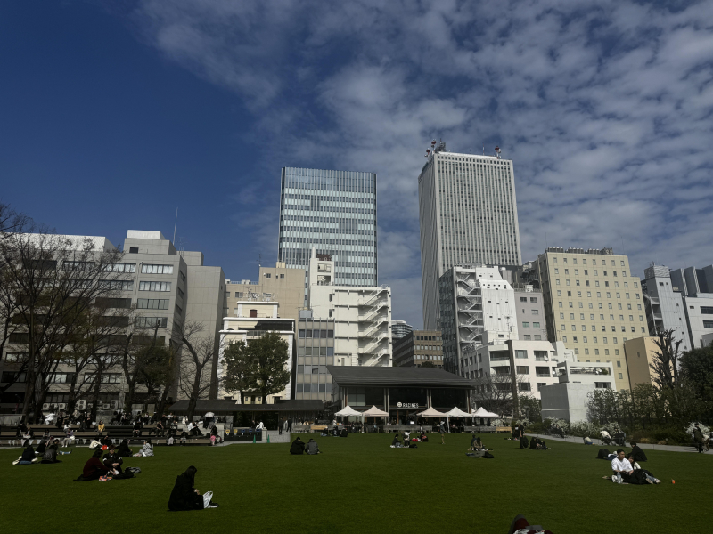 都会のオアシス