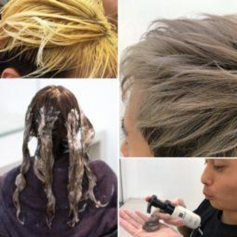 【 かんたんホームケア剤 】air 色持ちヘアカラー・カラーでもシャンプーでもない 業界初の「色持ち剤」