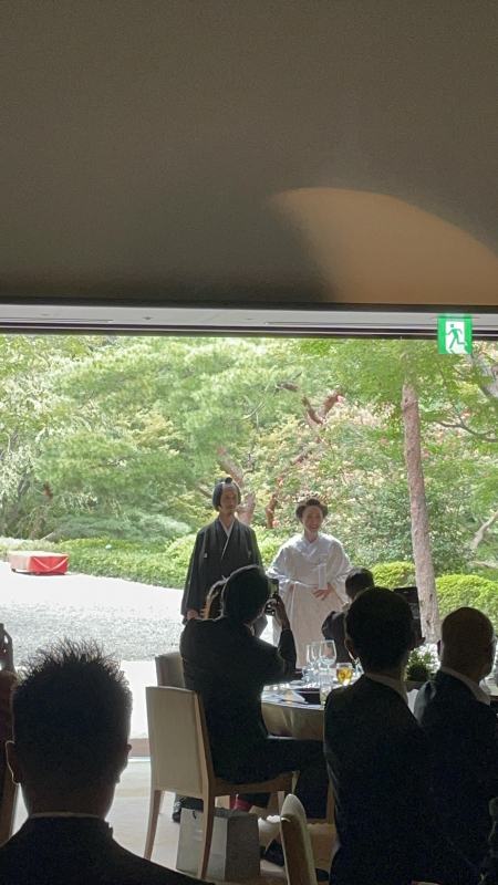 岩井さんの結婚式に行ってきました！