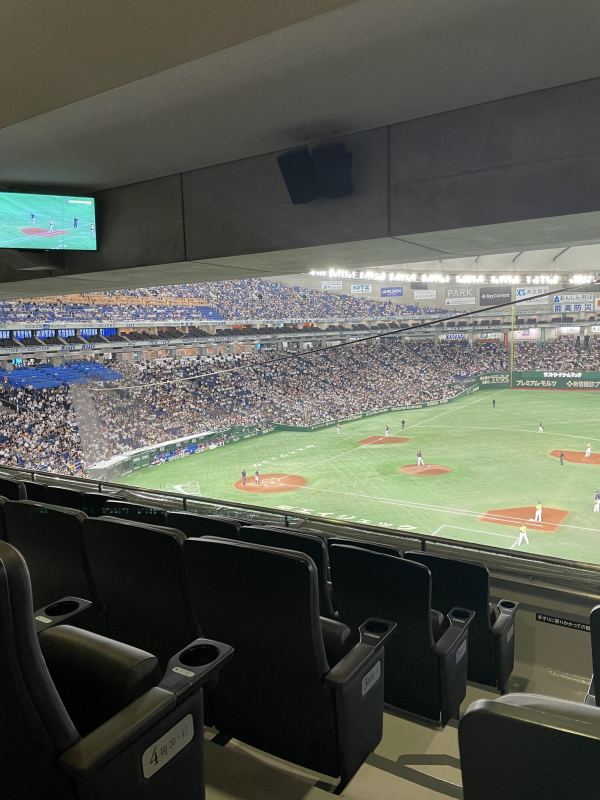 東京ドームでの外仕事！