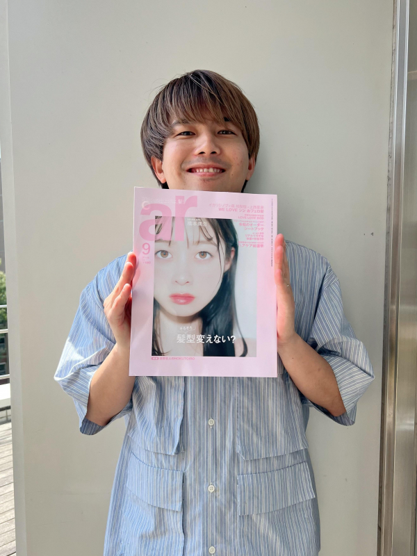 雑誌のarに！！
