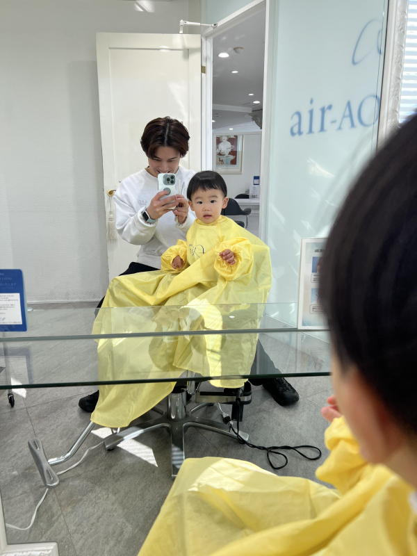 子供カットもやってます！