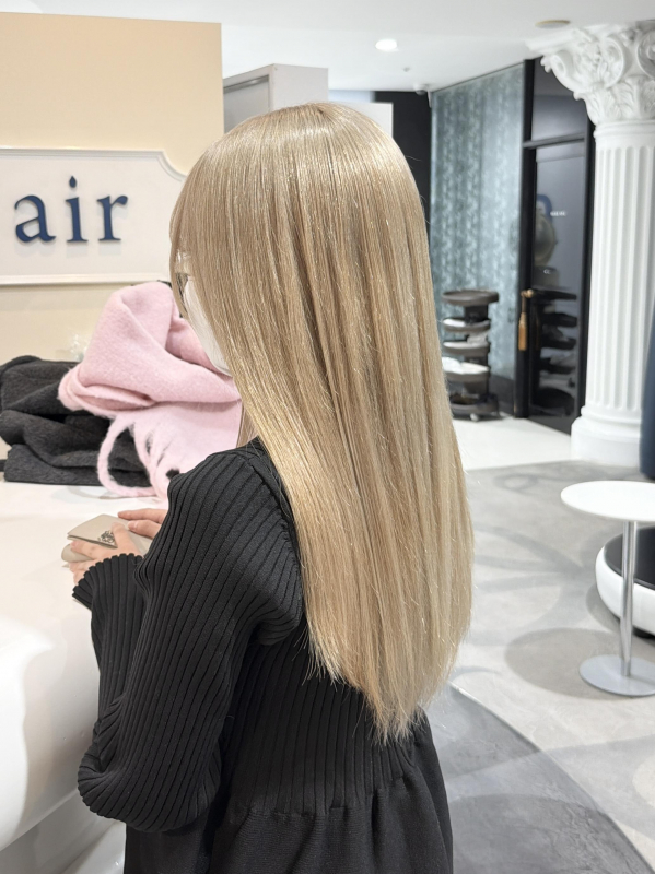 黒染めしててもできるブロンド