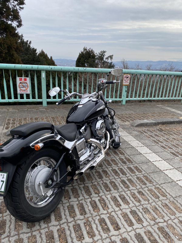 バイクでお出かけ