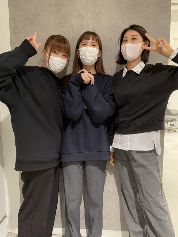 レセプションスタッフファッションデー(=´∀｀)