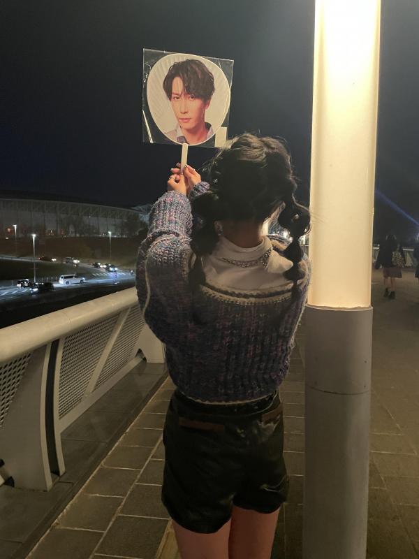 大好きなアイドルのライブへ^ ^