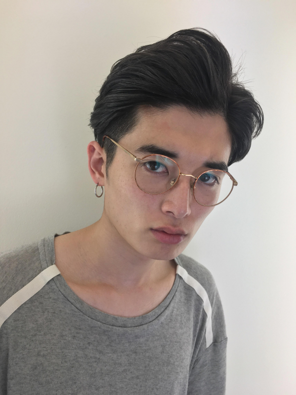 メンズのヘアセット！