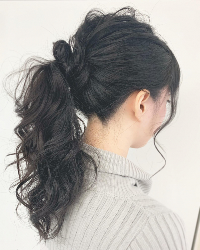 黒髪でも、抜け感のあるヘアアレンジ！レングス別ヘアカタログ★