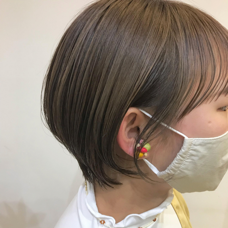 丸みショート