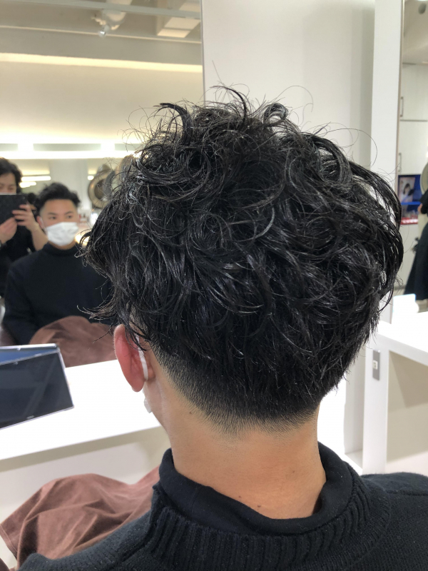 メンズパーマスタイル メンズカット