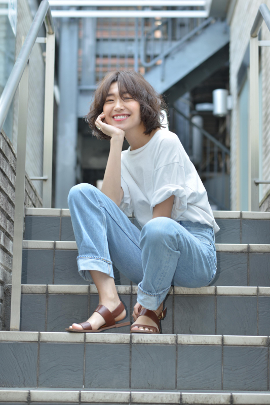 カジュアル ストリートテイストair Aoyama 小宮 ウェーブパーマ ヘアカタログ詳細 表参道駅徒歩4分 髪質改善で美髪になれる美容院 美容室 Air Aoyama エアーアオヤマ Id 9523