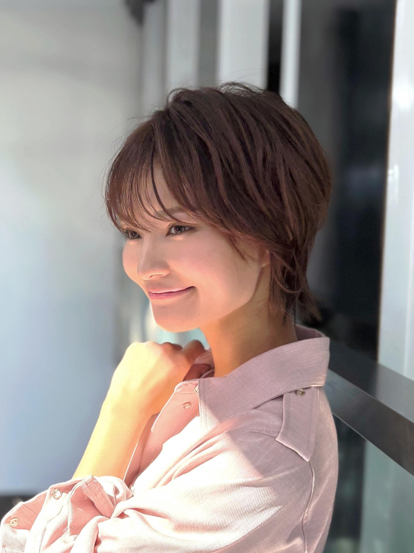 横顔美人ショート　AIR銀座タワー　藤本麻衣
