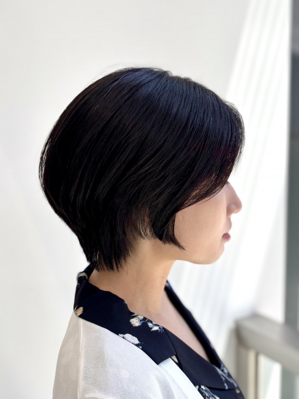 小顔ショート　AIR銀座タワー　藤本麻衣
