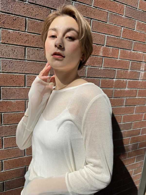 【AIR大阪】山本莉子　Blonde Short