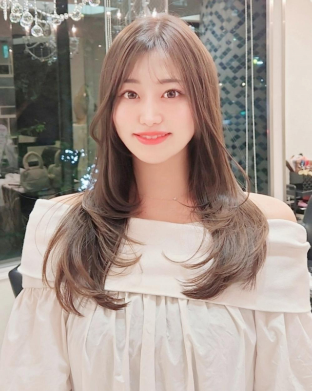 大人韓国ロングレイヤー