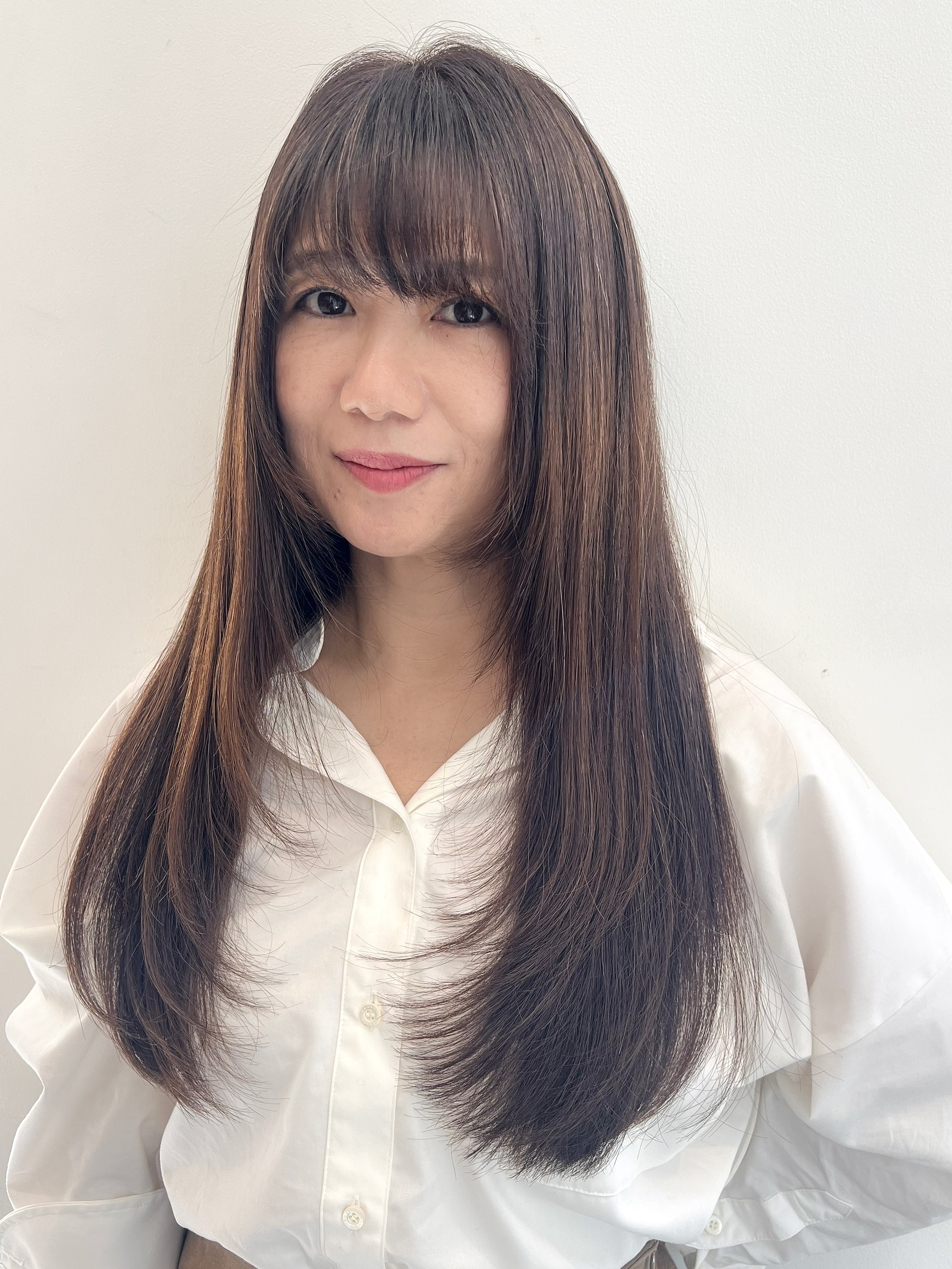 50代からの艶ロングレイヤー